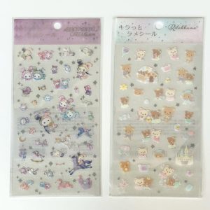 G18-G19 2025 glitter sticker sheet (Left - Circus G18)