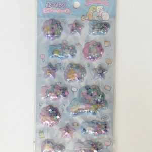 G36-G38 2025 Sumikko plastic stickers with glitter (Top Left - blue G36) - Image 2