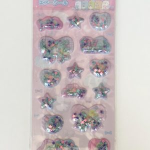G36-G38 2025 Sumikko plastic stickers with glitter (Top Left - blue G36) - Image 3