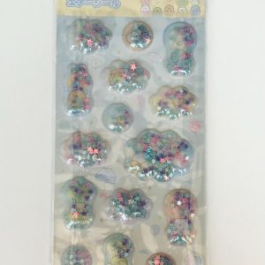 G36-G38 2025 Sumikko plastic stickers with glitter (Top Left - blue G36) - Image 4