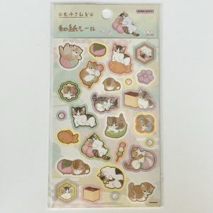 G49-G50 cat sticker sheet (Left - green G49) - Image 2