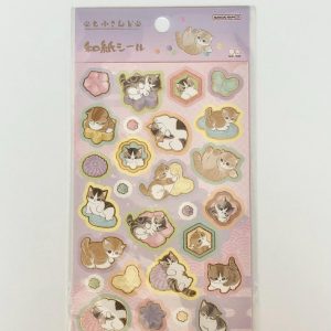 G49-G50 cat sticker sheet (Left - green G49) - Image 3