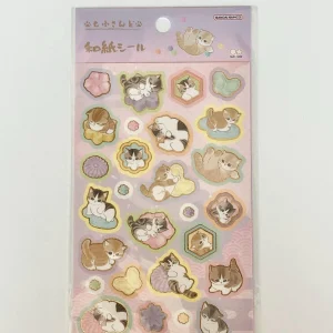 G49-G50 cat sticker sheet (Left - green G49) - Image 3