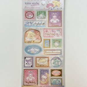 G54-G56 2025 sanrio kitte style seal sticker sheet (cinna G56) - Image 2