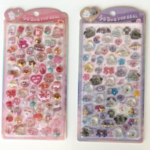 G4-G5 hard gel pop seal sticker sheet (Left - pink G4)