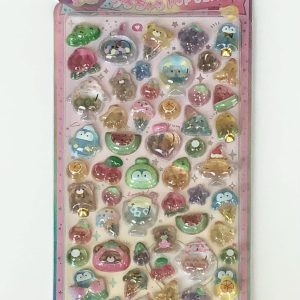 G8-G9 hard gel pop seal sticker sheet (Right - pink G9) - Image 3