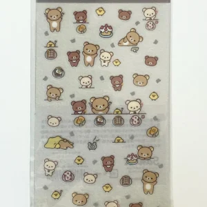 G16-G17 2025 glitter sticker sheet (Right-korilakuma G17) - Image 2