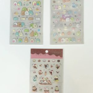 G20-G22 2025 Sumikko glitter sticker sheet (Top Left - blue G20)