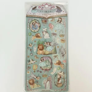 G51-G52 fairytales sticker sheet with gold accents (Right-RidingHood G52) - Image 2