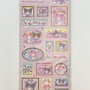 G54-G56 2025 sanrio kitte style seal sticker sheet (cinna G56) - Image 3