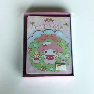 Alternative view of 2025 sanrio xmas cards (Right - Hangyodon)