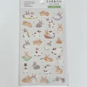 C98.5 Cherish sticker sheet (Hamster) - Image 3