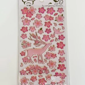 B231.5 Gel yangtong sticker sheet (Reindeer) - Image 4