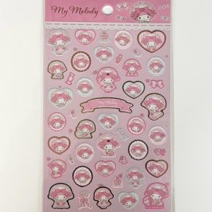 D94-D95 2024 sanrio sticker sheet (Left - kuromi D94) - Image 3