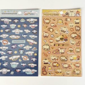 D90-D91 2024 sanrio sticker sheet (Left - cinna D90)