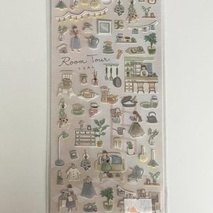B312.5-B316.5 Room Tour seal sticker sheet (B313.5 retro modern) - Image 6
