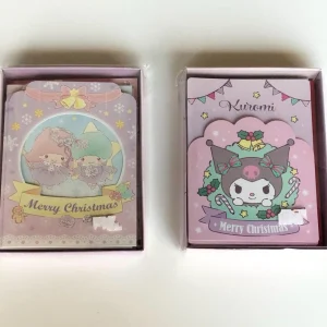 2025 sanrio xmas cards (Right - Kuromi)