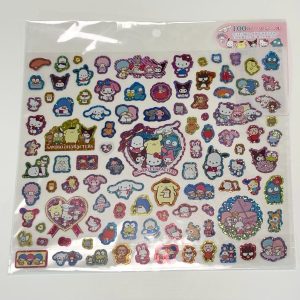 2023 Sanrio Characters holographic sticker sheet (characters)