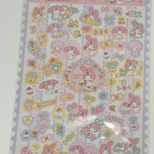 D 2018 My Melody large sticker sheet