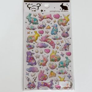 Alternative view of B231.5 Gel yangtong sticker sheet (Reindeer)
