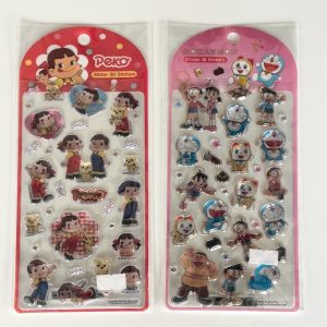 2025 hard gel blister 3d sticker sheet (Right - Dorae B318.5)