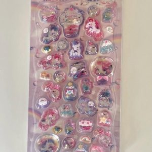 A227-A228 3d gel sticker sheet (Right - panda A228) - Image 2