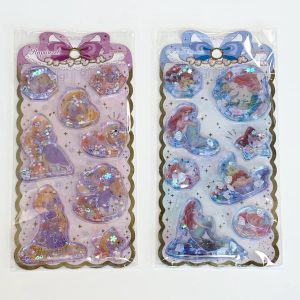 A247-A248 Disney Princess water sticker sheet (Right - Ariel A248)
