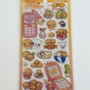 A260-A261 glitter gel sticker sheet (Left - purple A260) - Image 3