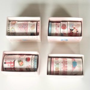 Q8 Blooming Day Japan Masking tape (Fan)