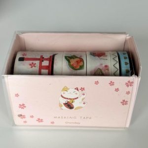 Q8 Blooming Day Japan Masking tape (Fan) - Image 5