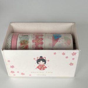 Q8 Blooming Day Japan Masking tape (Fan) - Image 6