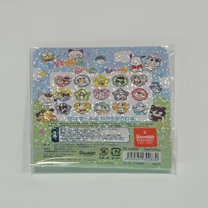 H10 2025 Tama and friends x Sanrio plastic gel 3d stickers (Left - blue) - Image 3