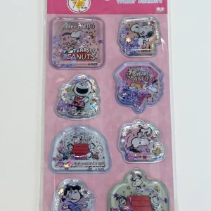 A242 2025 peanuts water sticker sheet