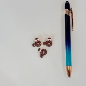 Alternative view of Minnie Mouse Donut Flatback Embellishments #119