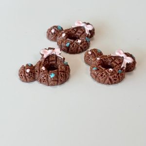 Minnie Mouse Donut Flatback Embellishments #119 - Image 3