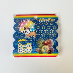 H17 2025 Afro ken plastic gel 3d stickers