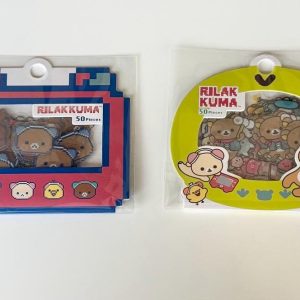 H17 2025 Rilakkuma 50 piece sticker flake (Left - red)