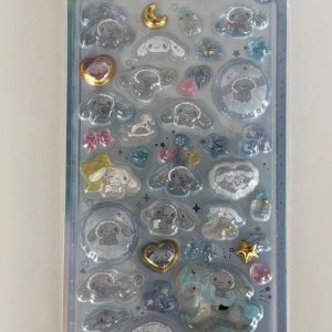 A287-A288 Sanrio hard gel pop seal sticker sheet (Left - melody A288) - Image 3