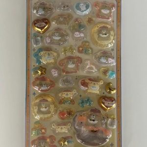 A285-A286 Sanrio hard gel pop seal sticker sheet (Left - pochacco A285) - Image 3