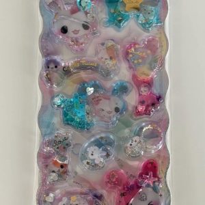 A291-A292 water and glitter 3d sticker sheet (Right - candy A291) - Image 3