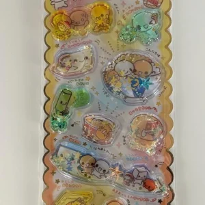 A293-A294 water and glitter 3d sticker sheet - Image 3
