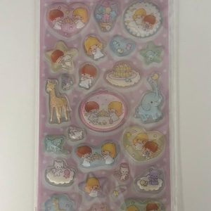 A281-A282 2025 jelly sanrio sticker sheet (Left - pink A282) - Image 2