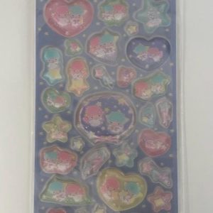 A281-A282 2025 jelly sanrio sticker sheet (Left - pink A282) - Image 3