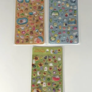 A276-A278 Waku Waku Summer Jewel sticker sheet