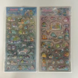 A283-A284 2025 sumikko jelly sticker sheet (Left - blue A283)