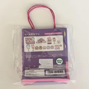 H18 Chiikawa diner bag sticker flakes (Left - pink) - Image 5