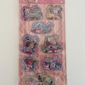 A299 2025 peanuts water sticker sheet