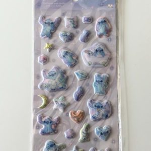 A295-A296 Disney puffy holo sticker sheet (Right - stitch A296) - Image 3