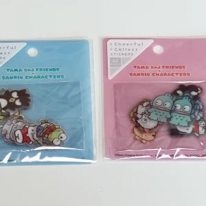 H10 2025 Tama and friends x sanrio sticker flakes (Right - pink)