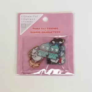 H10 2025 Tama and friends x sanrio sticker flakes (Right - pink) - Image 4